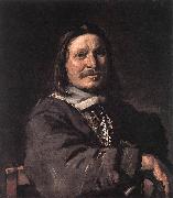 HALS, Frans Portrait of a Seated Man oil painting reproduction
